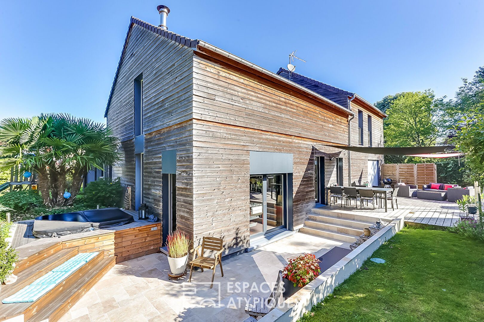Wooden architect’s house