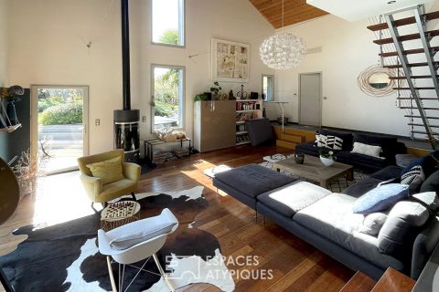 Wooden architect’s house