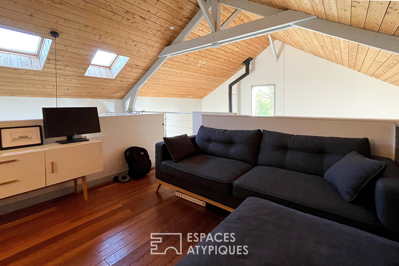 Wooden architect’s house