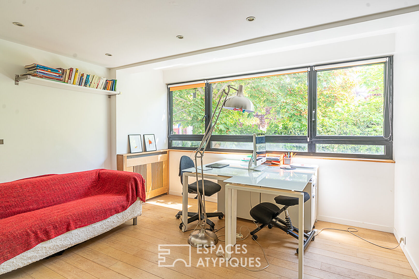 Maison contemporaine avec vue