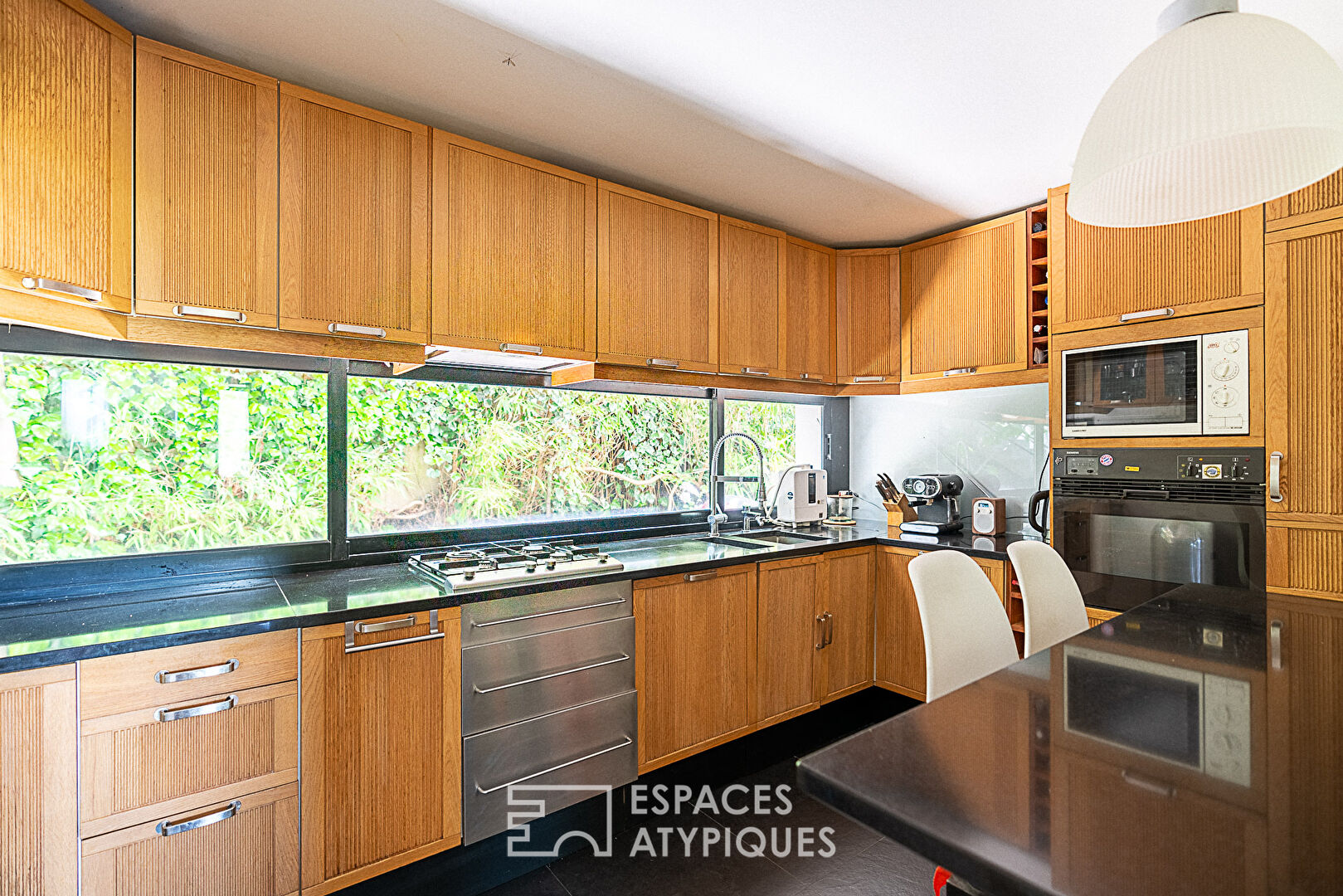 Maison contemporaine avec vue