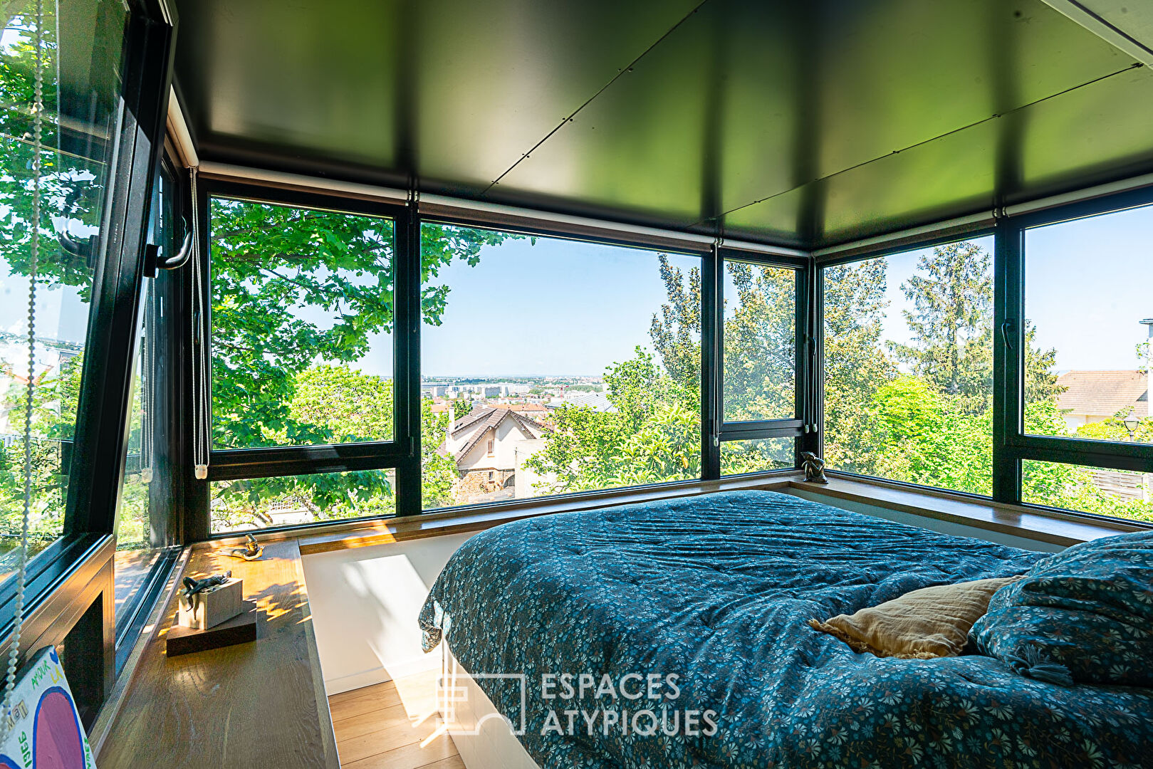 Maison contemporaine avec vue