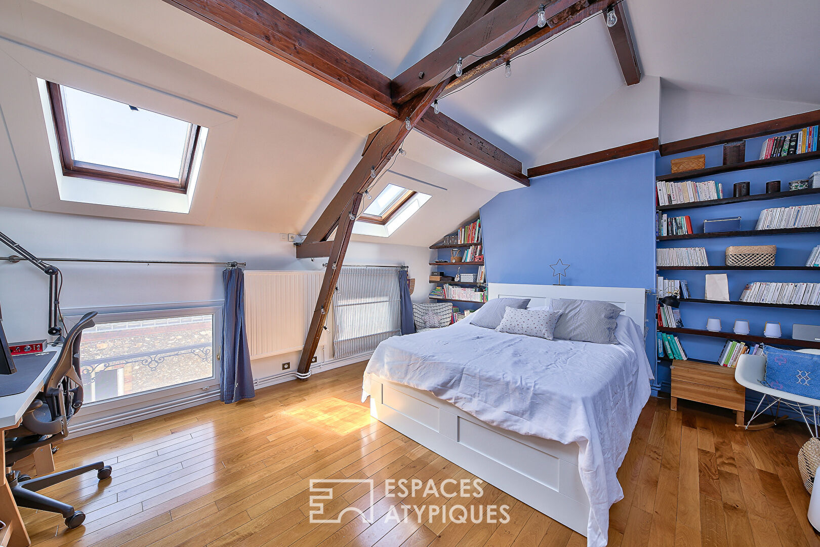 Appartement coquet en dernier étage