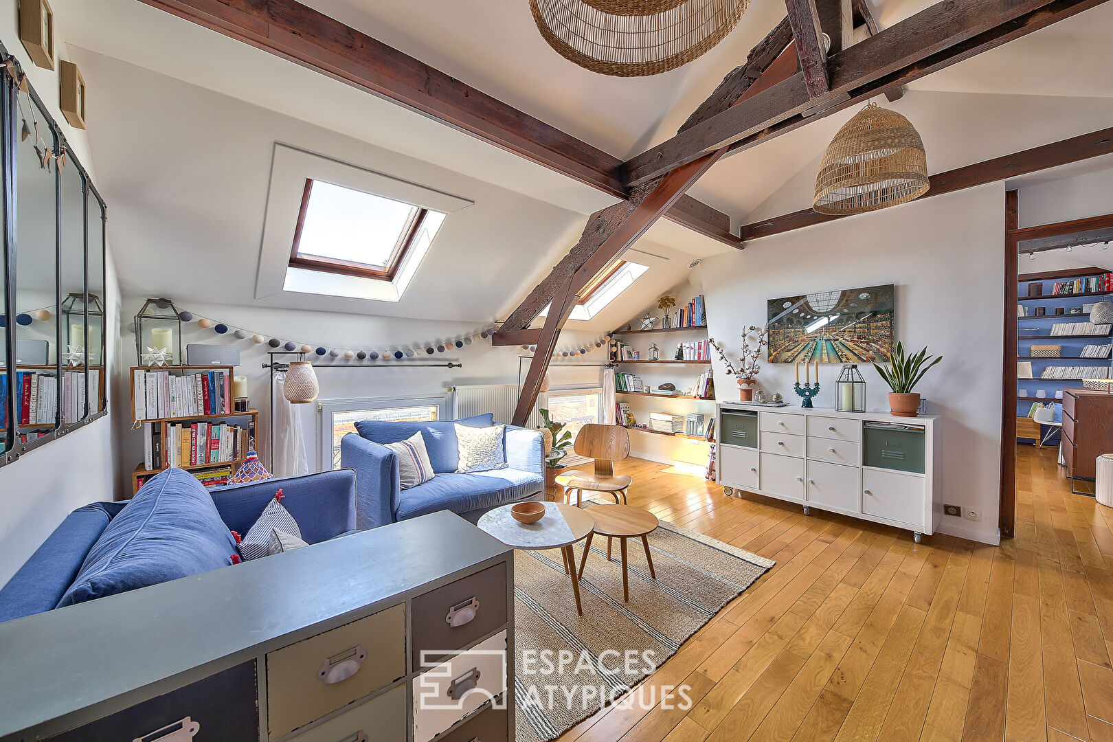 Appartement coquet en dernier étage