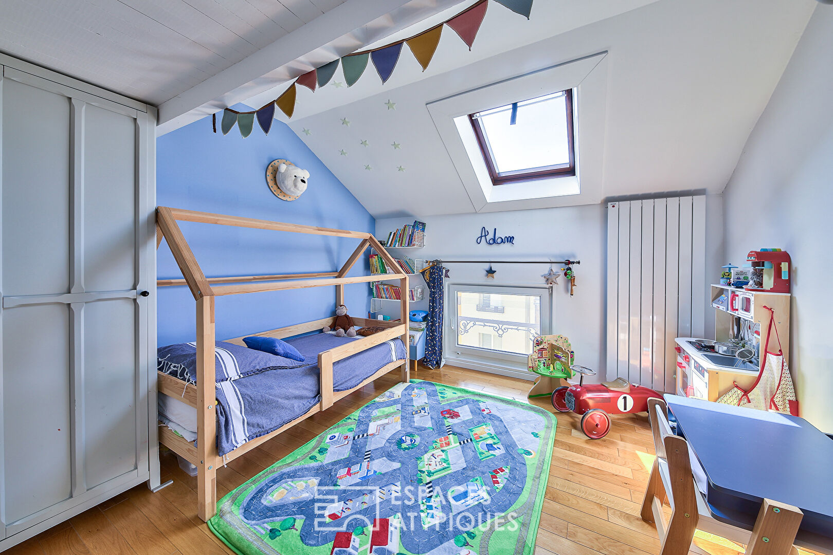 Appartement coquet en dernier étage