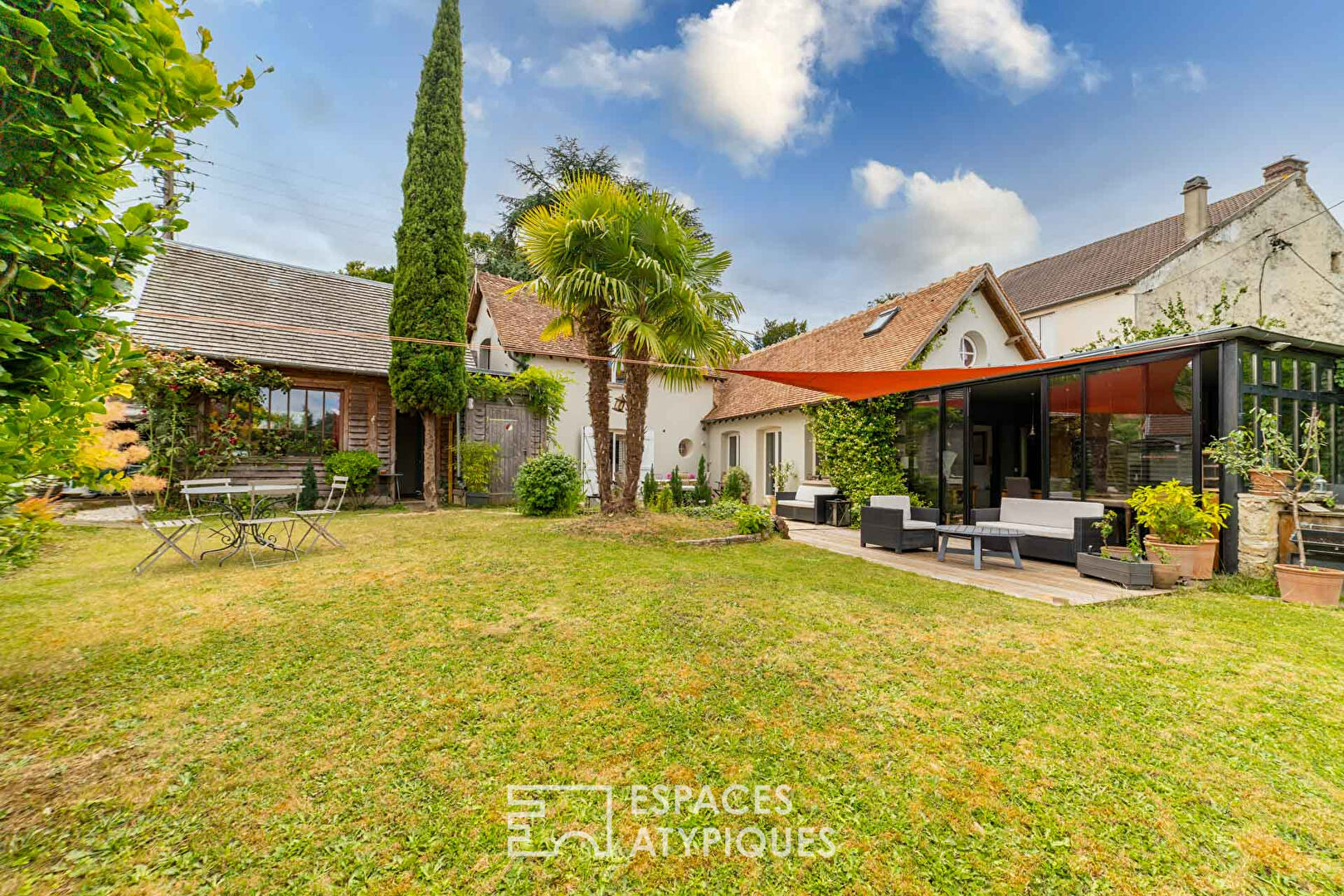 Village house with refined elegance