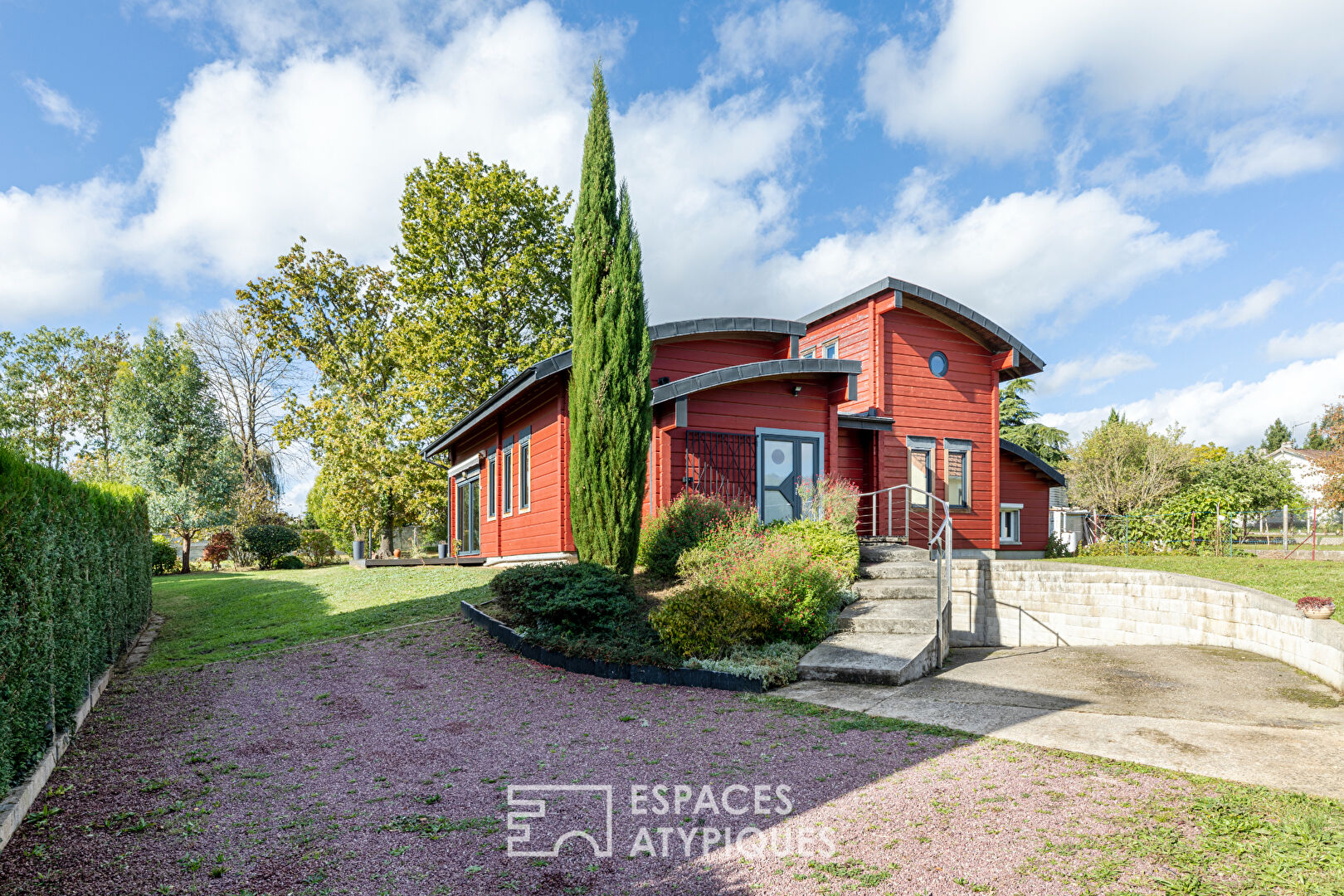 Maison contemporaine en construction bois