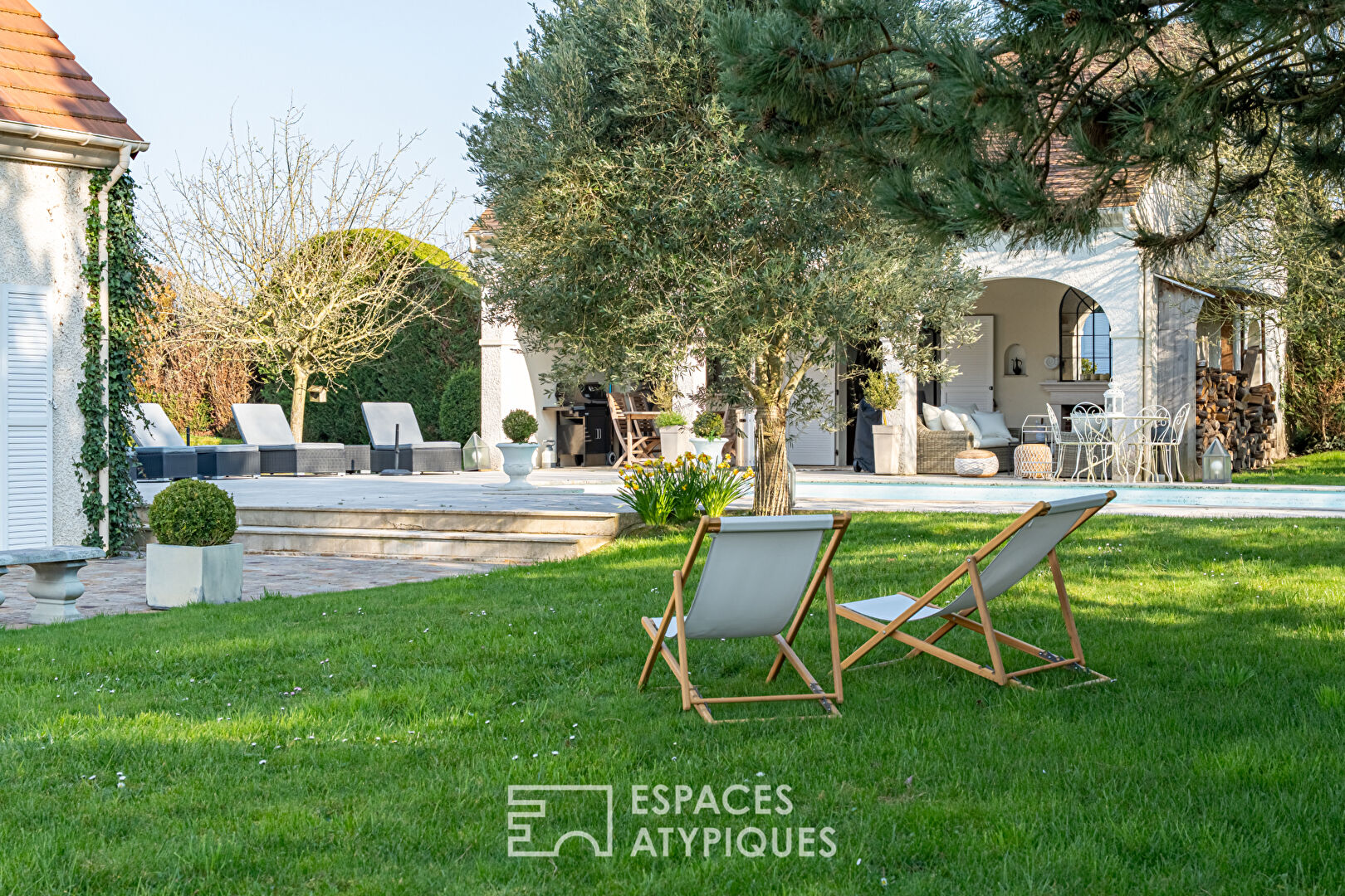 Un air de campagne, de vacances: La Villa lumineuse
