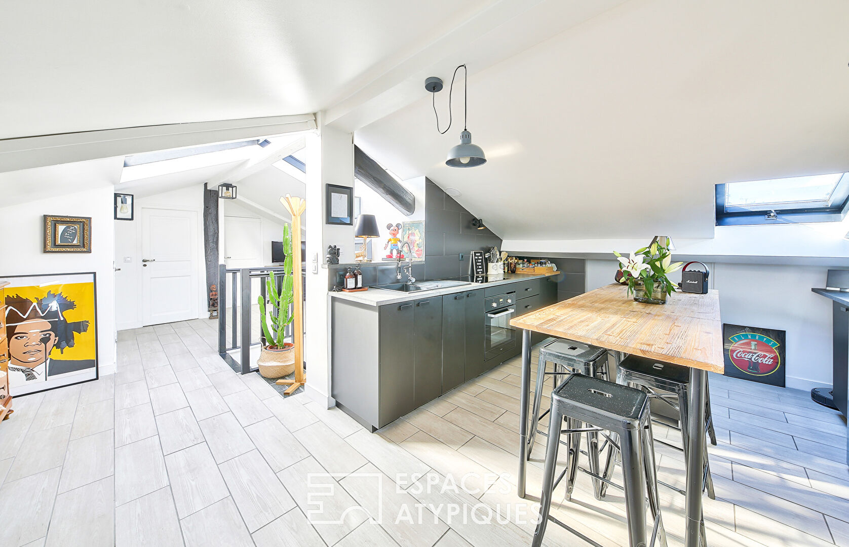 Cosy Loft en dernier étage