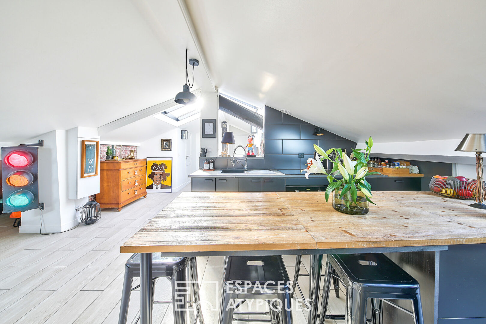 Cosy Loft en dernier étage