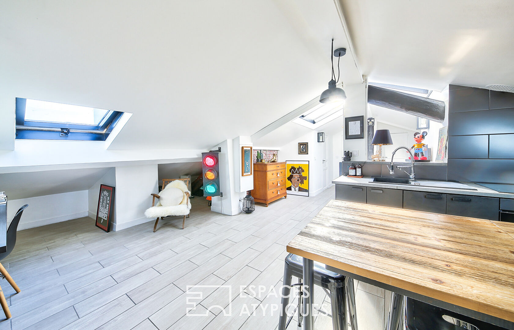 Cosy Loft en dernier étage