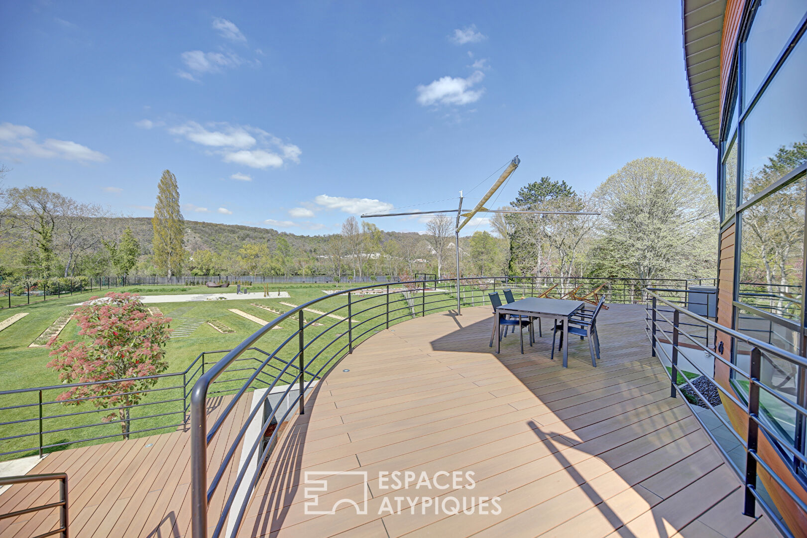 Maison d’architecte, tel un bateau au pays des impressionnistes