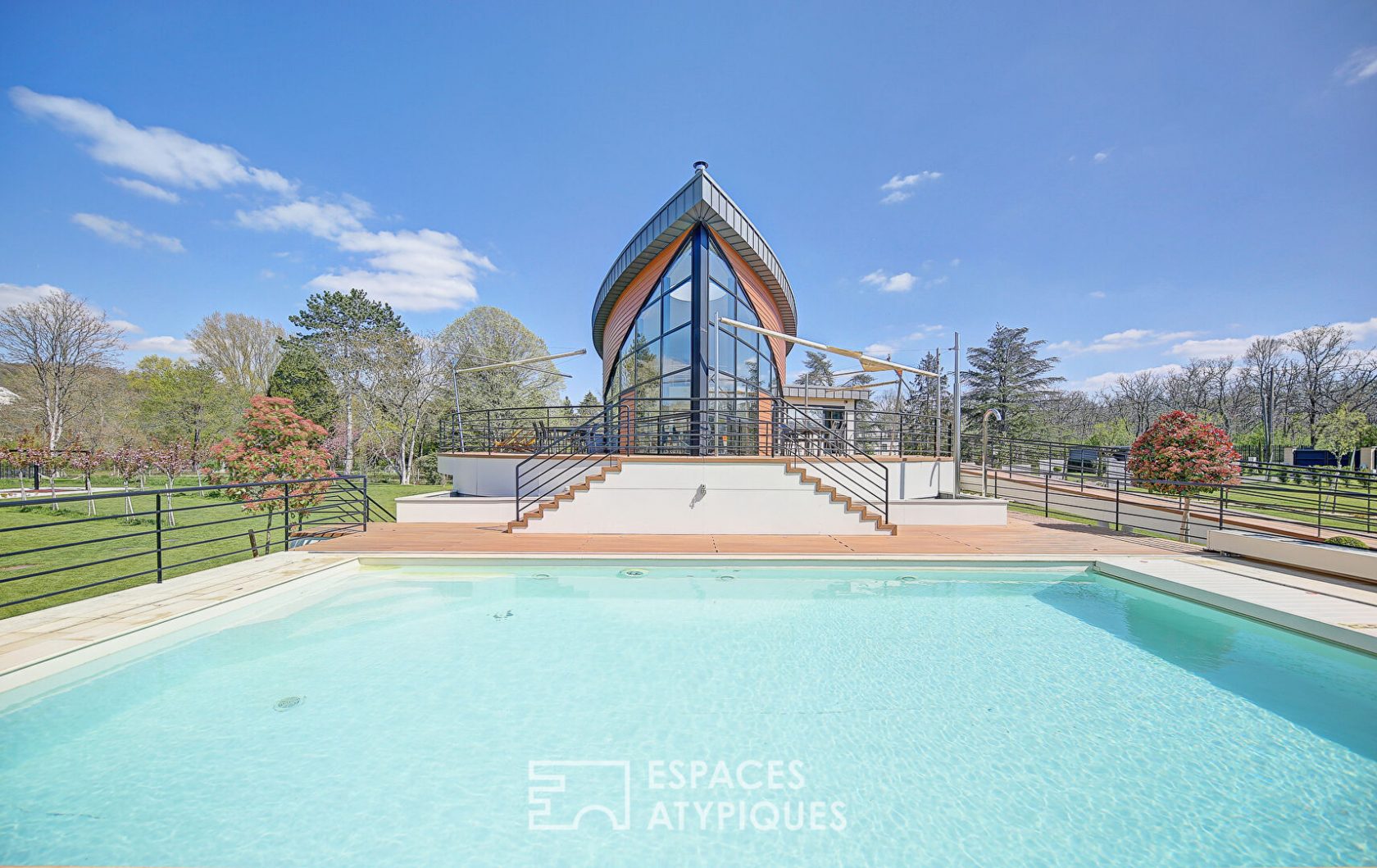 Maison d’architecte, tel un bateau au pays des impressionnistes