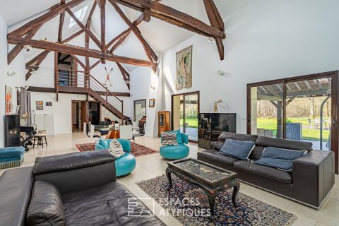 Maison de caractère en lisière de forêt à Orphin