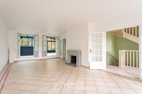 Modern townhouse with veranda and garden in the Golden Triangle of Rambouillet