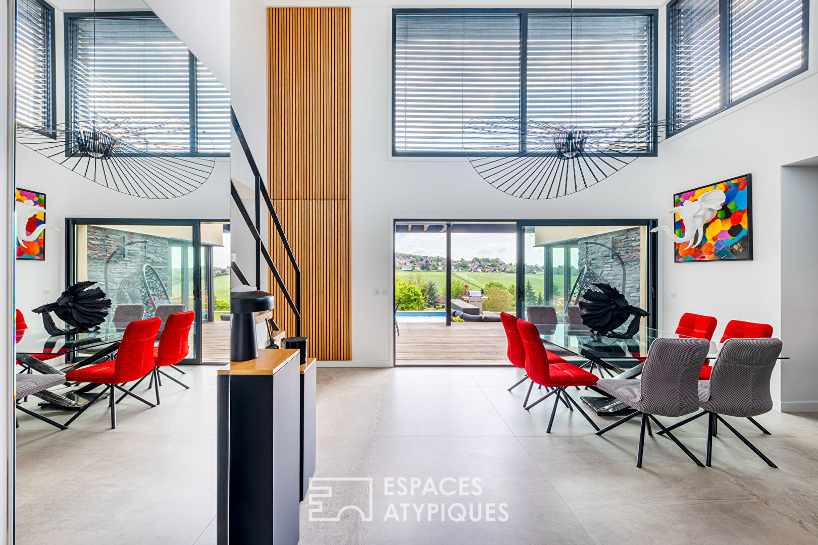 Villa haut de gamme avec piscine et vue imprenable sur la vallée de la Mauldre