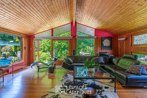 Propriété au calme dans les bois à Senlisse