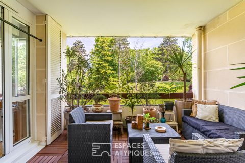Très bel appartement lumineux avec loggia sur espaces verts