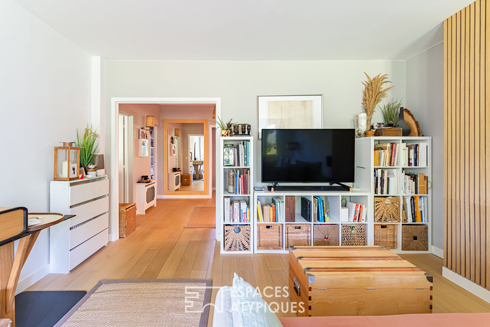 Très bel appartement lumineux avec loggia sur espaces verts