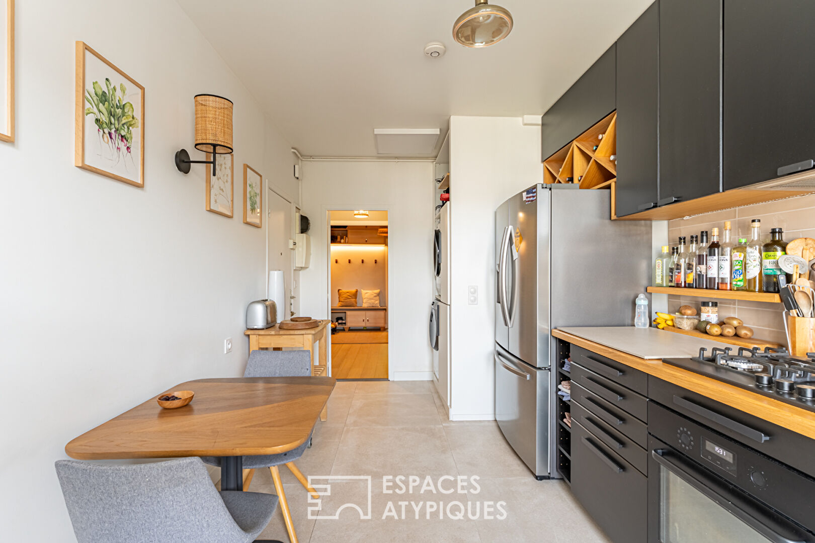 Très bel appartement lumineux avec loggia sur espaces verts