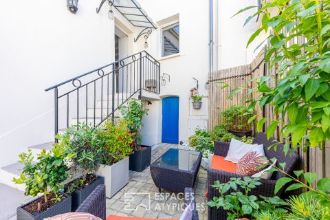 96 m2 house in the heart of an old farmhouse in Morainvilliers
