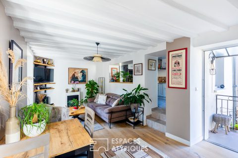 96 m2 house in the heart of an old farmhouse in Morainvilliers