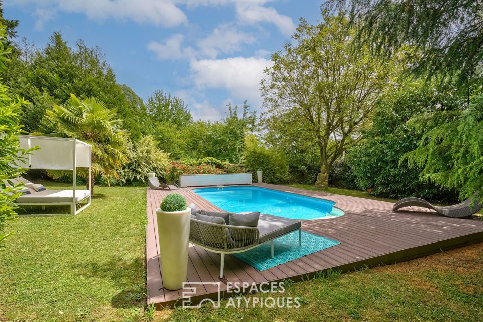 Charme de l'ancien, confort de l'exception ? Maison de caractère avec piscine et pigeonnier