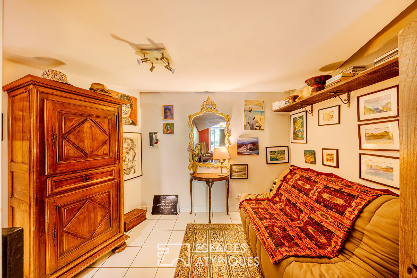 Duplex lumineux avec jardin plein sud à Versailles