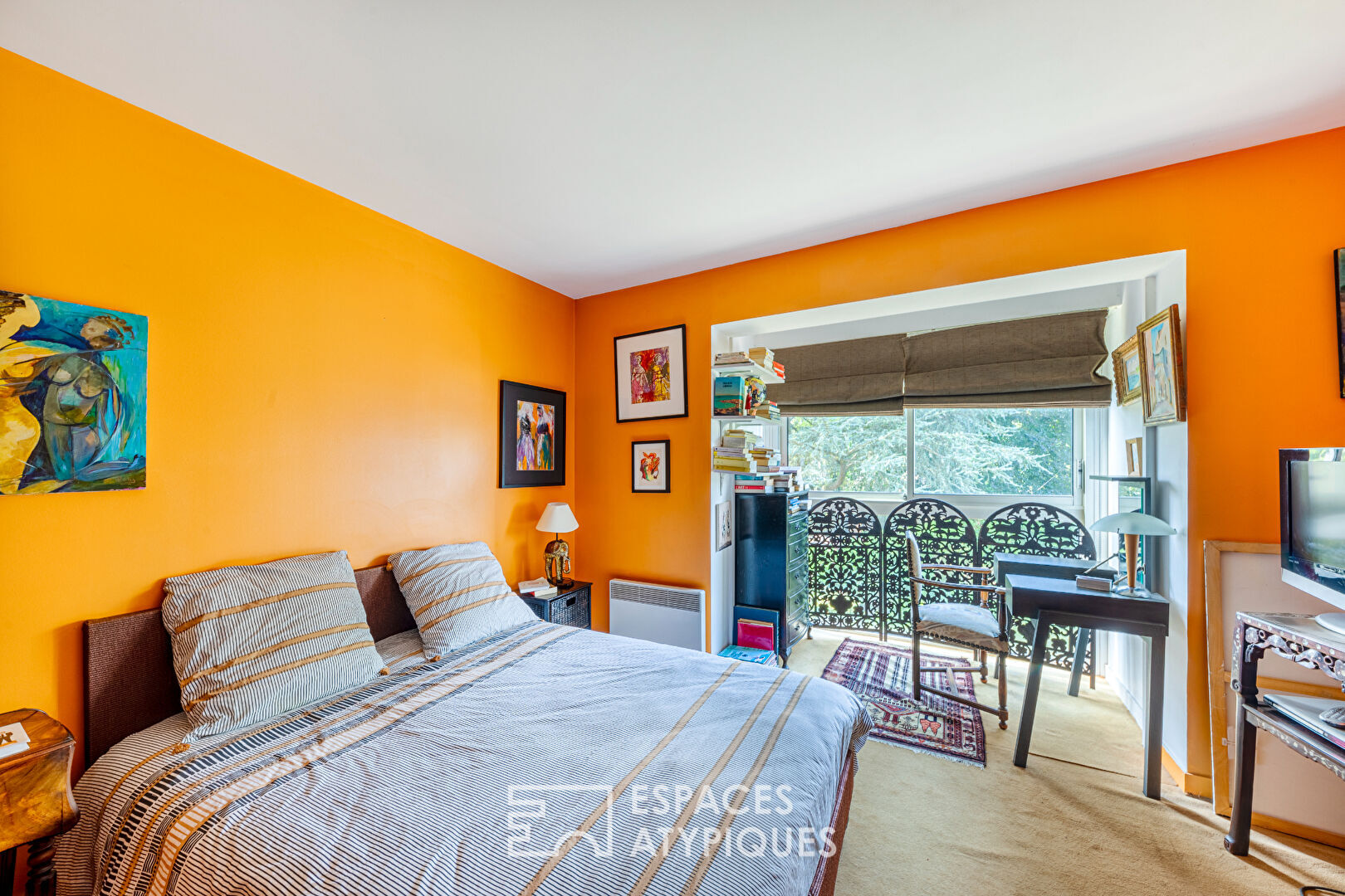 Duplex lumineux avec jardin plein sud à Versailles