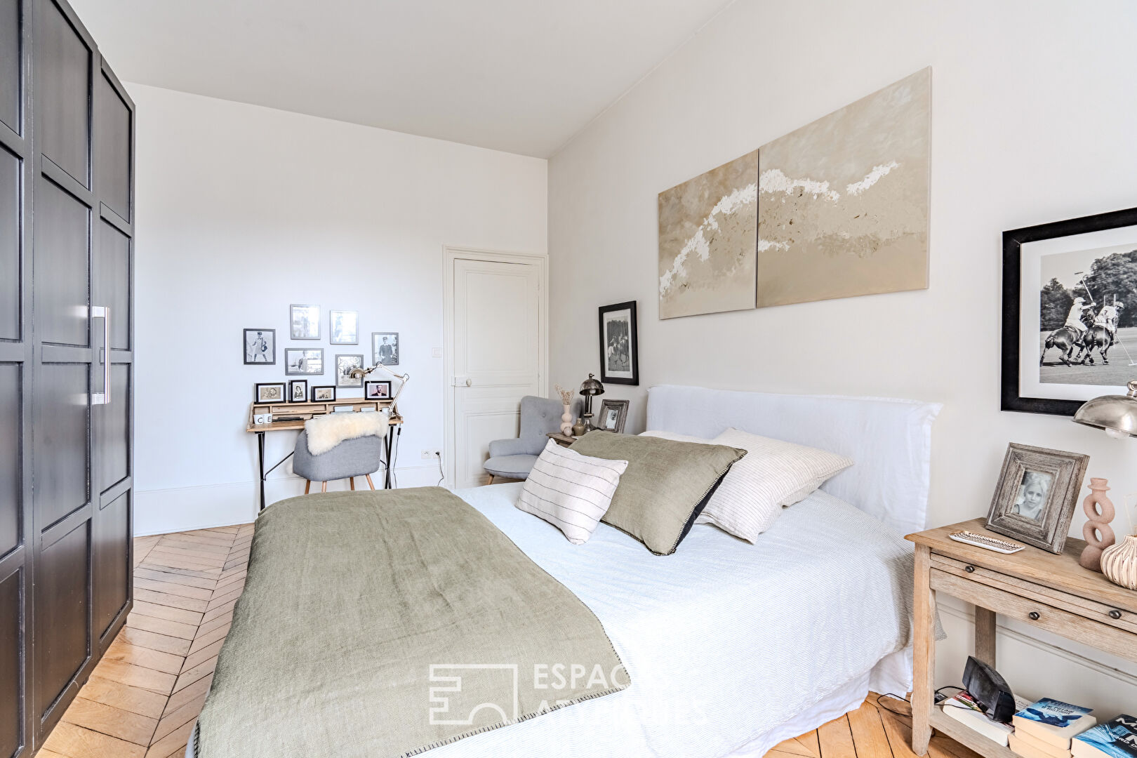 Appartement versaillais rénové en contemporain Notre Dame