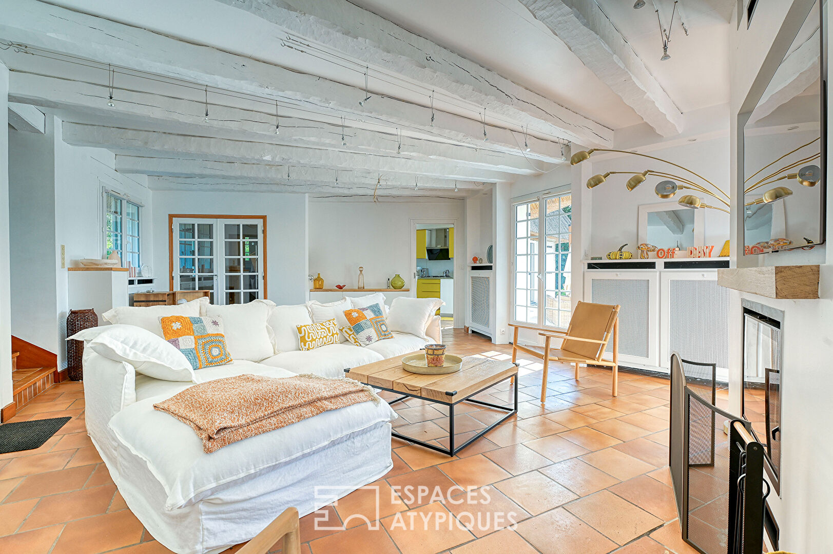 Maison de charme avec piscine et vue à La Hauteville