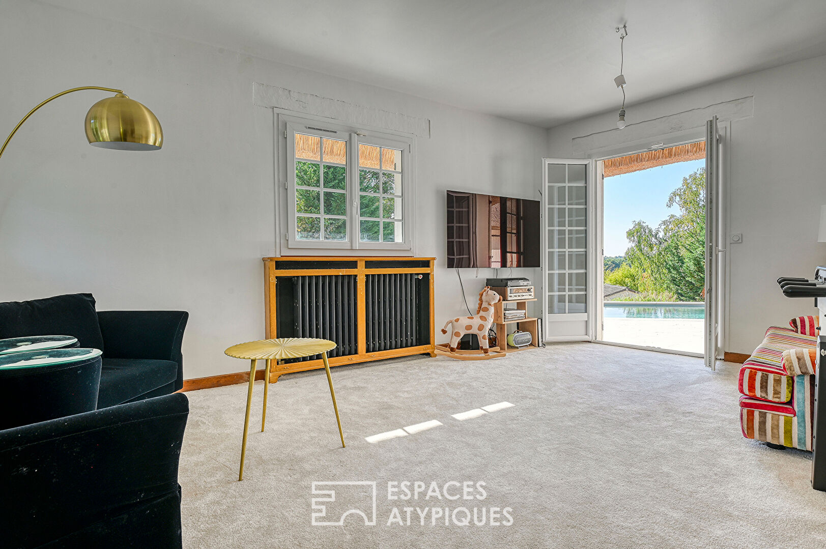 Maison de charme avec piscine et vue à La Hauteville