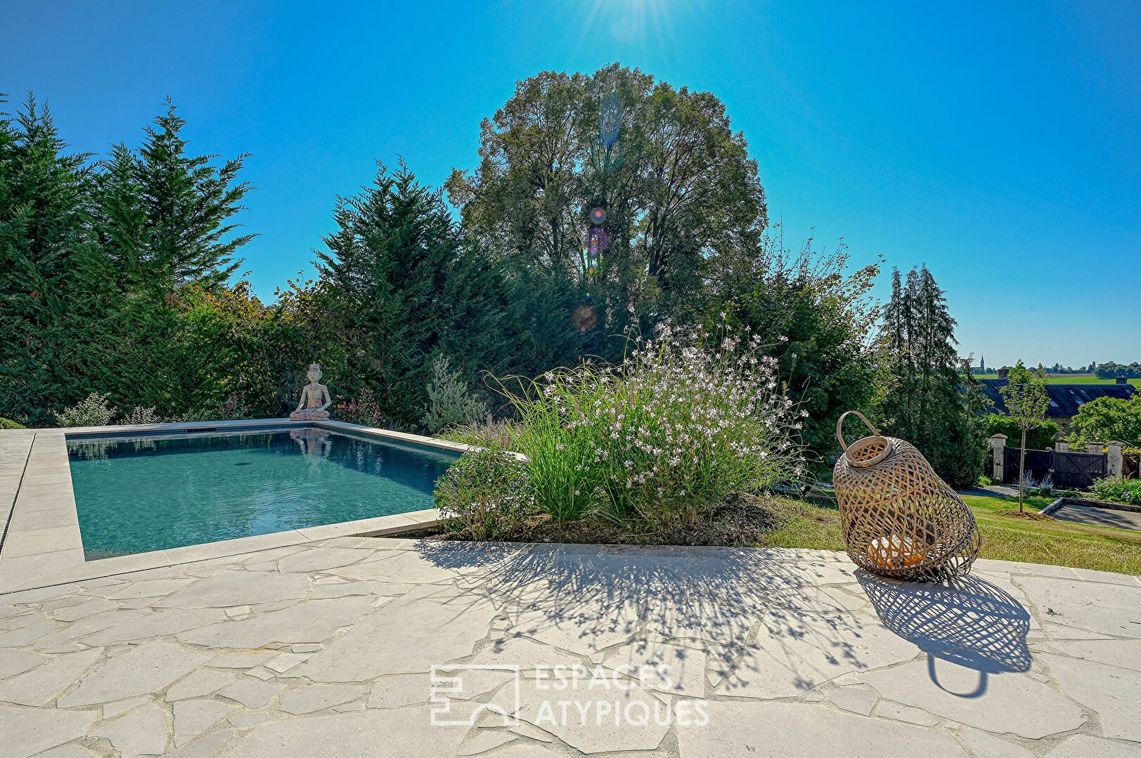 Maison de charme avec piscine et vue à La Hauteville