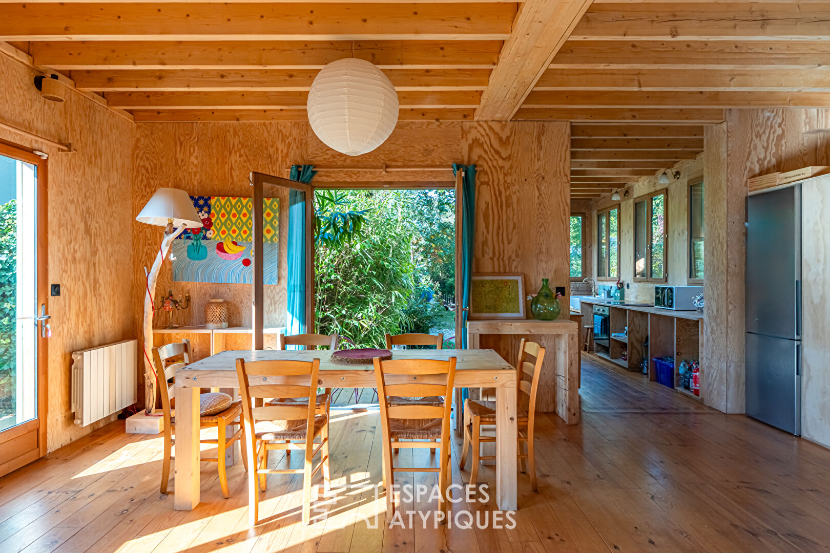 Maison neuve à ossature bois style anglo-normand dans le parc de Maisons-Laffitte