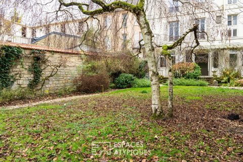 Pleasant duplex with garden in the hyper center of Saint Germain en Laye