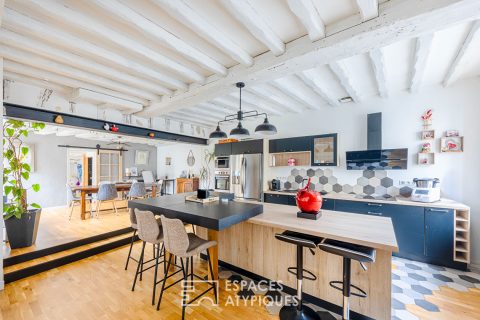 Exceptional potential for this tastefully renovated former priory