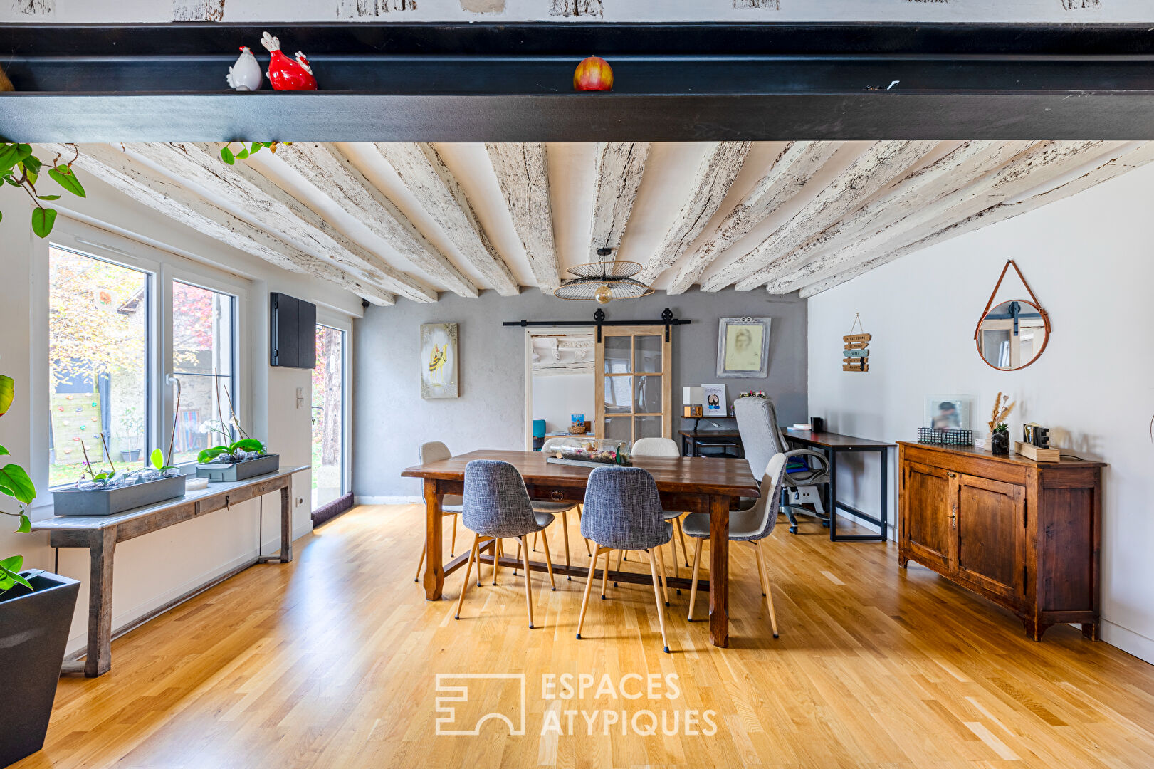 Exceptional potential for this tastefully renovated former priory