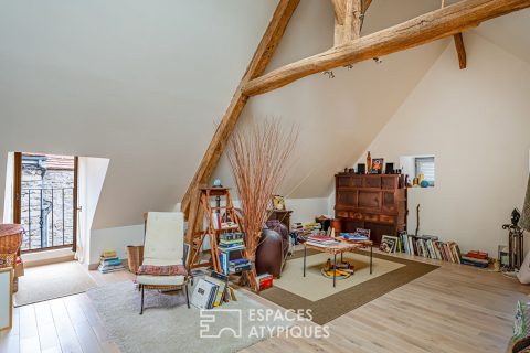 Grange réhabilitée au coeur du village de Rochefort-en-Yvelines