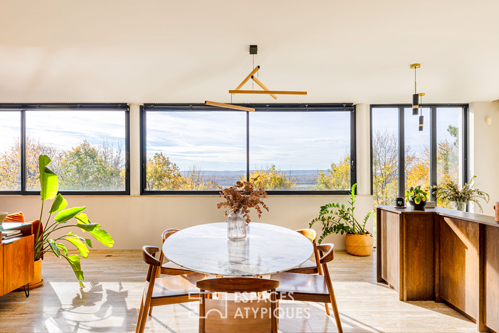L’Esprit Corbusier avec vue panoramique sur la Seine