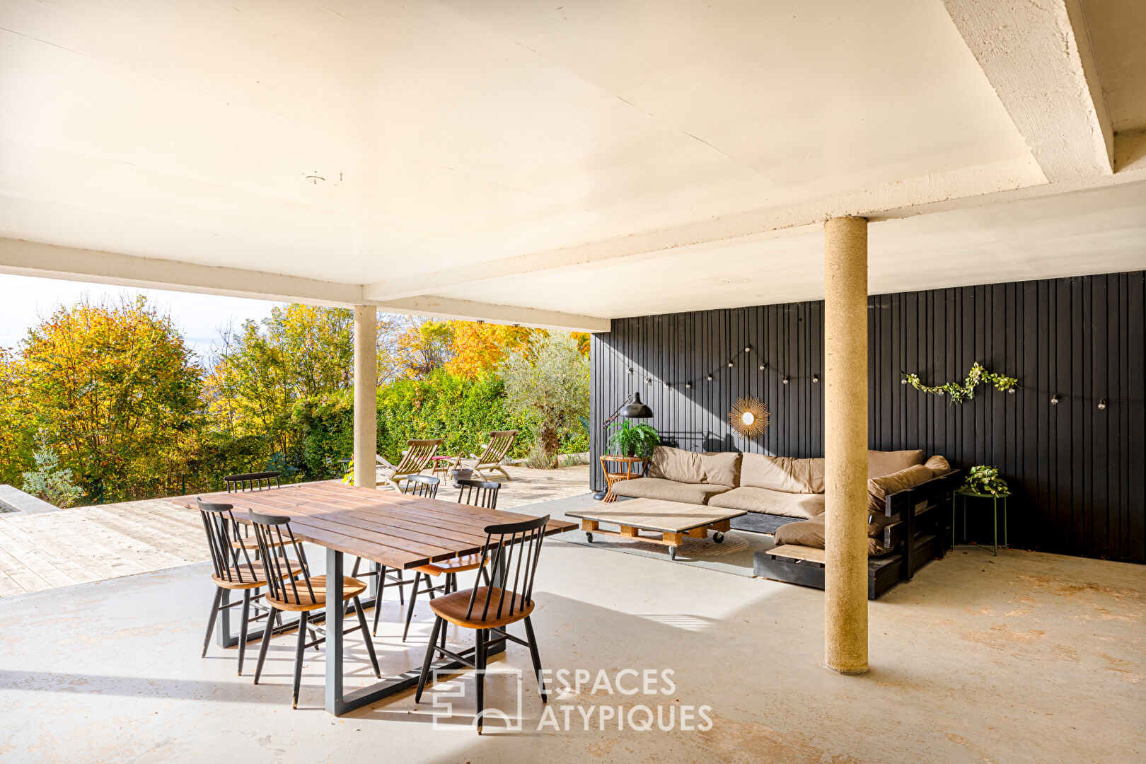 L’Esprit Corbusier avec vue panoramique sur la Seine