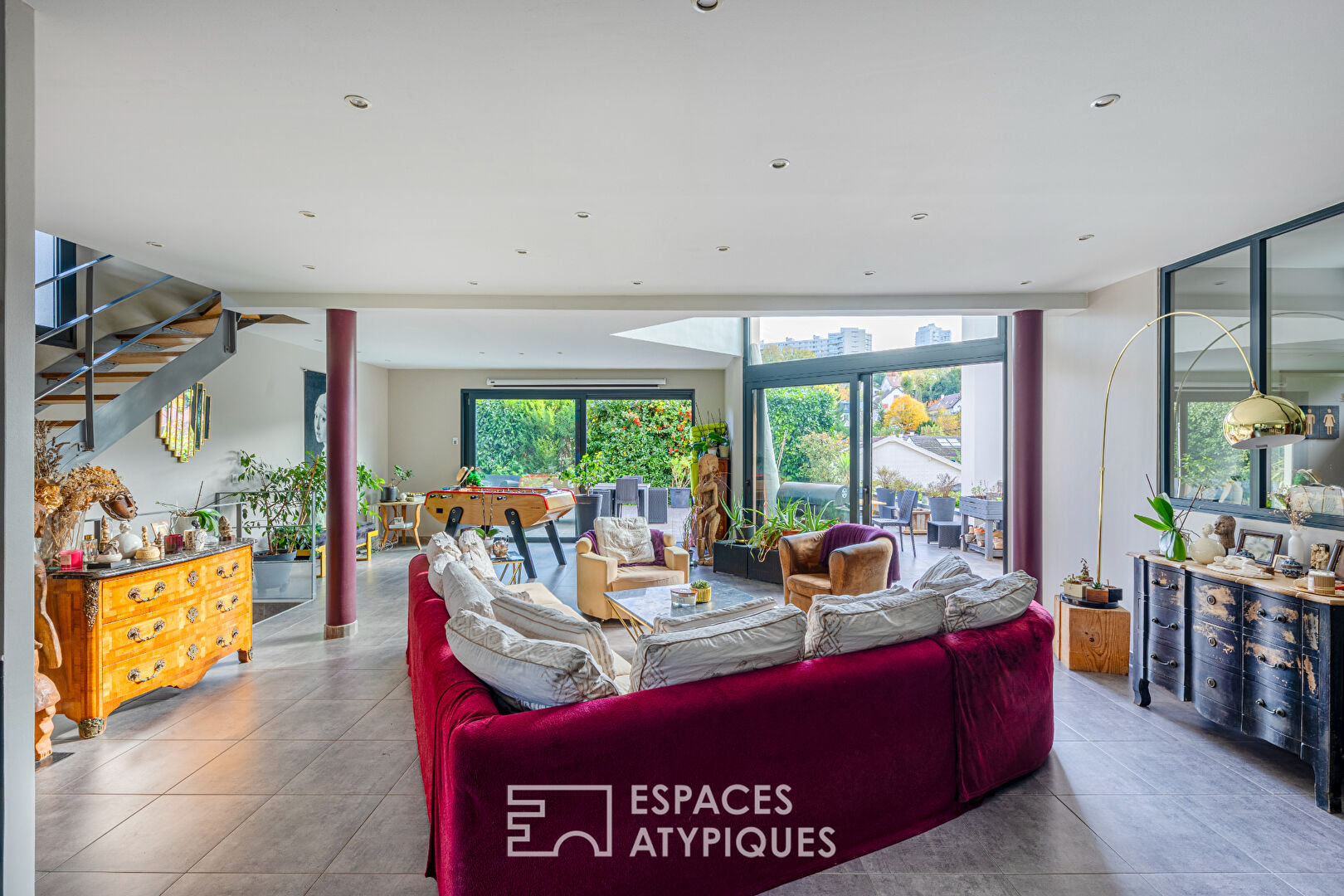 Maison contemporaine et familiale aux volumes exceptionnels