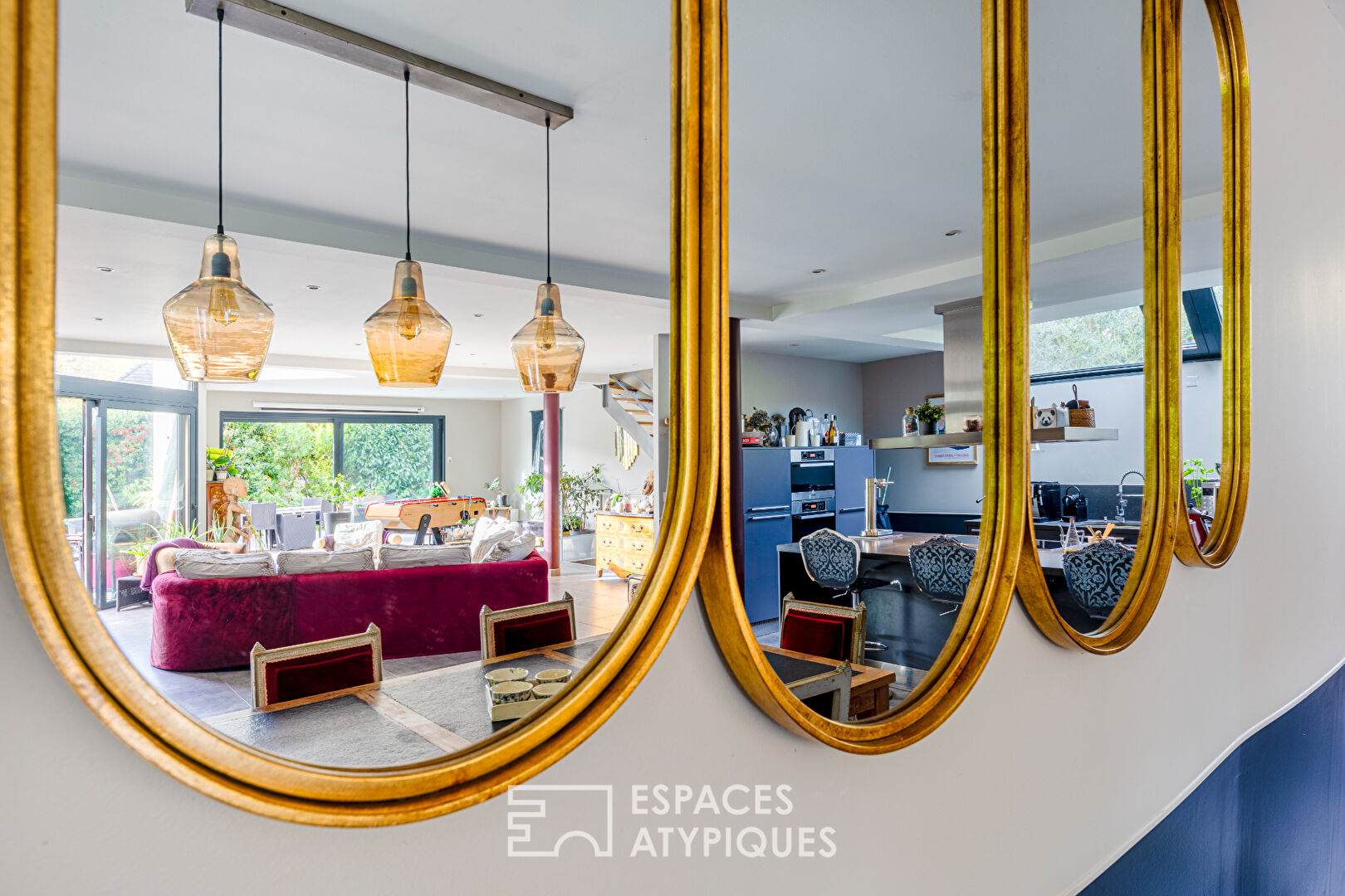 Maison contemporaine et familiale aux volumes exceptionnels