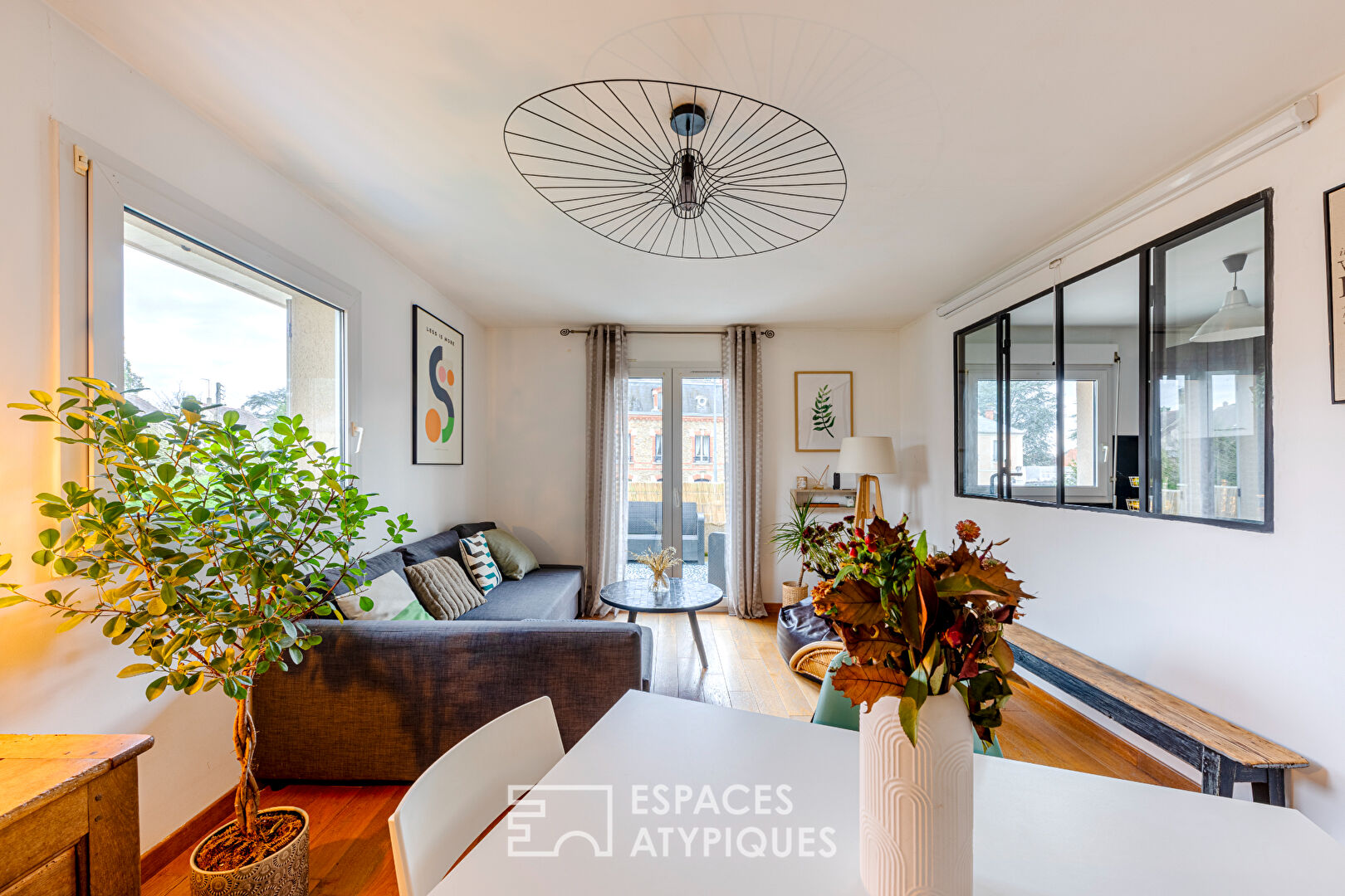 Appartement avec terrasse, jardin privatif et parking , Triangle d’Or de Rambouillet