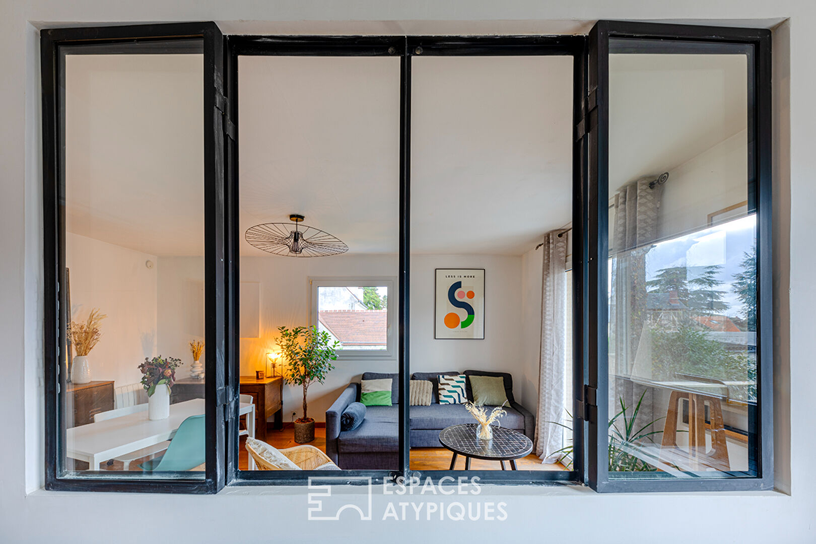 Appartement avec terrasse, jardin privatif et parking , Triangle d’Or de Rambouillet