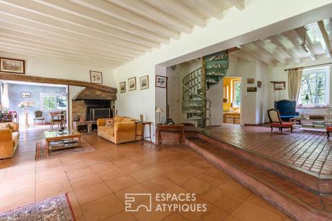 Superbe propriété équestre avec piscine et cadre privilégié