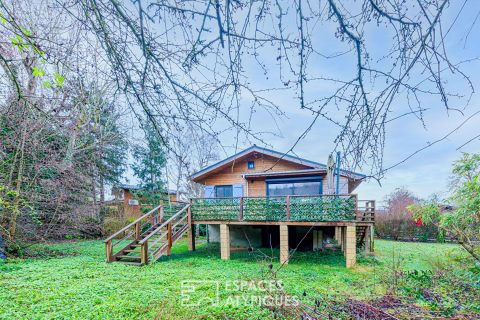 Chalet sur le domaine de l&rsquo;Île Verte de Juziers à moins de 50 minutes de Paris