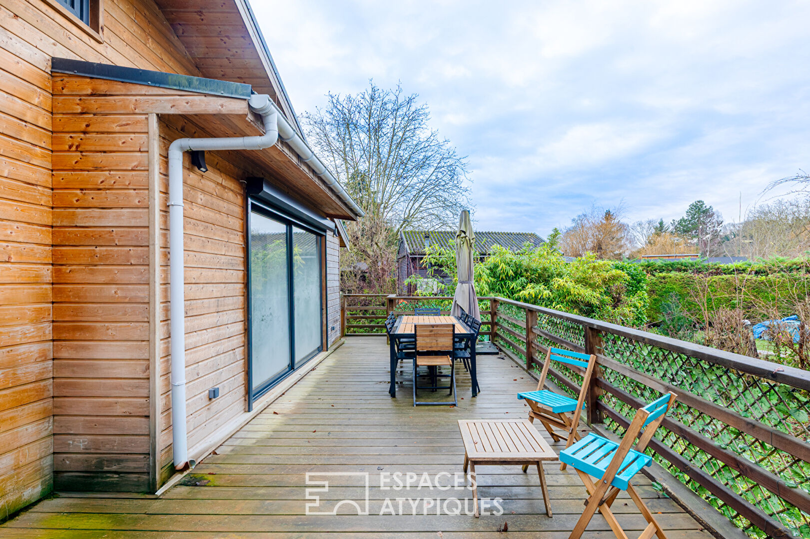 Chalet sur le domaine de l&rsquo;Île Verte de Juziers à moins de 50 minutes de Paris