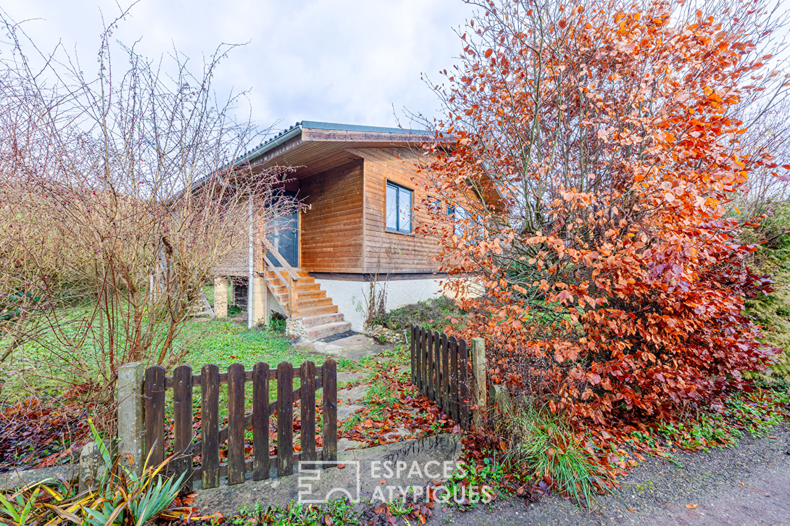 Chalet sur le domaine de l&rsquo;Île Verte de Juziers à moins de 50 minutes de Paris