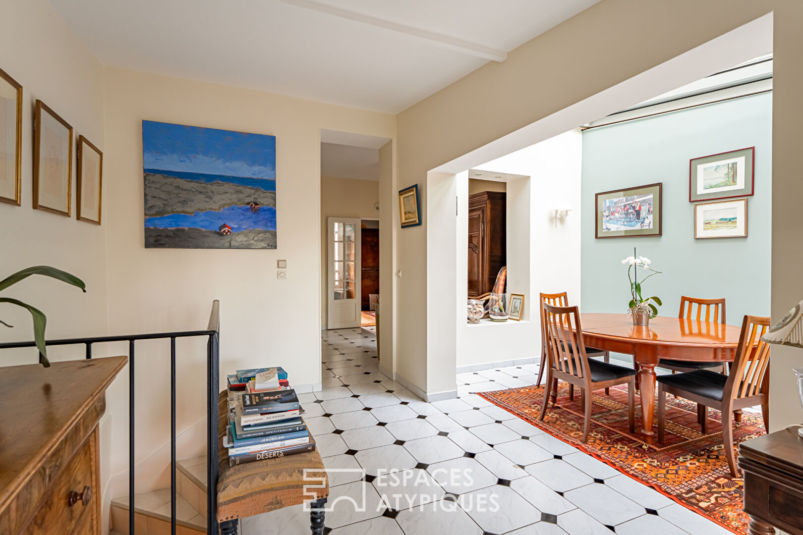 Millstone and its extension with bucolic garden