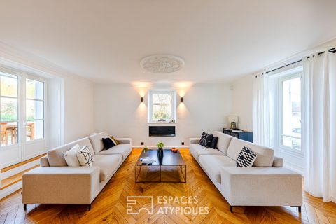 L&rsquo;Élégance Mansart et son Jardin de pierre ; Coeur Historique de Maule